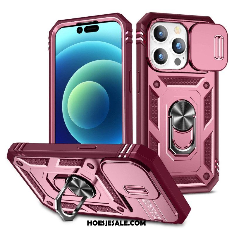 Hoesje voor iPhone 14 Pro Ultrabestendige Multifunctionele Tweekleurige