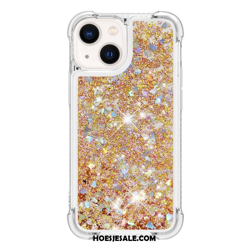 Hoesje voor iPhone 15 Glitters