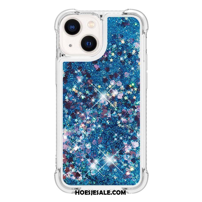 Hoesje voor iPhone 15 Glitters