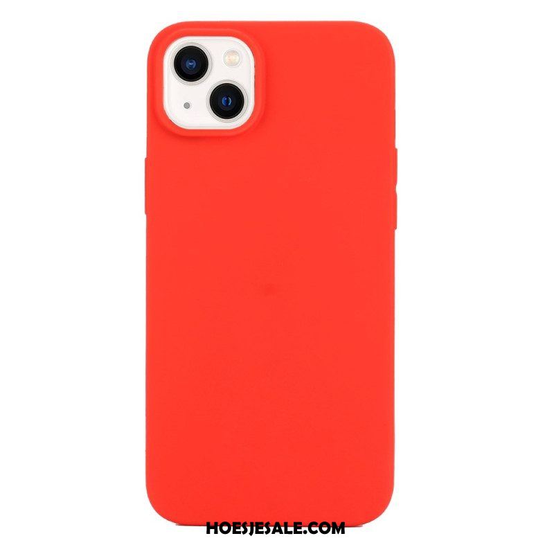 Hoesje voor iPhone 15 Matte Siliconen