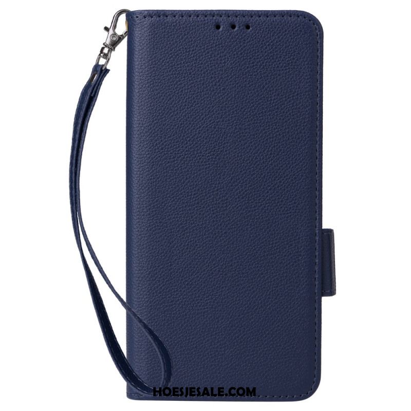 Leren Hoesje Samsung Galaxy M55 5g Finesse Met Riem