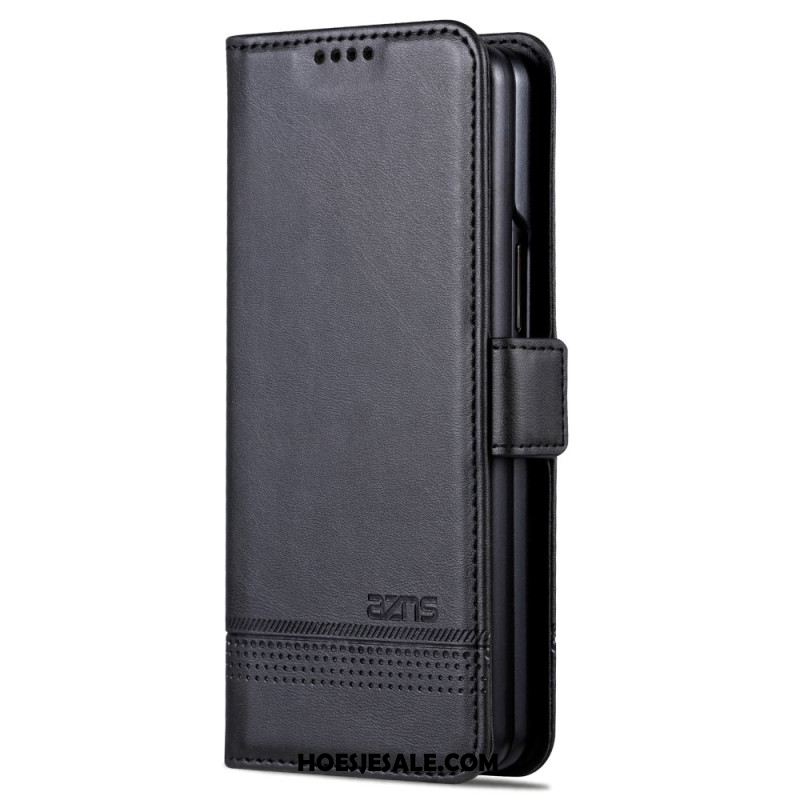 Leren Hoesje Samsung Galaxy Z Fold 6 Azns Bescherming Hoesje