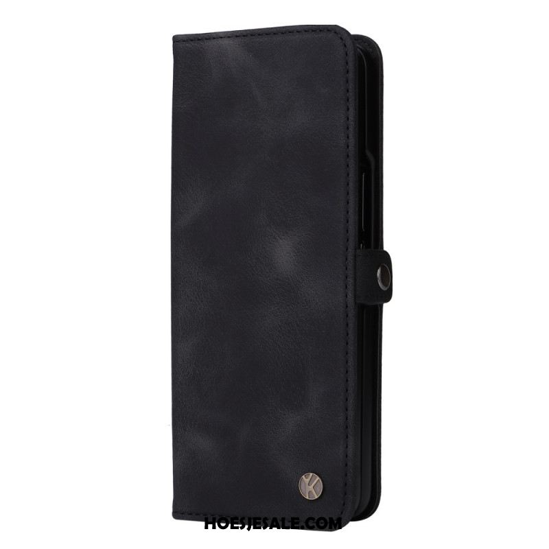 Leren Hoesje Samsung Galaxy Z Fold 6 Vintage Yikatu