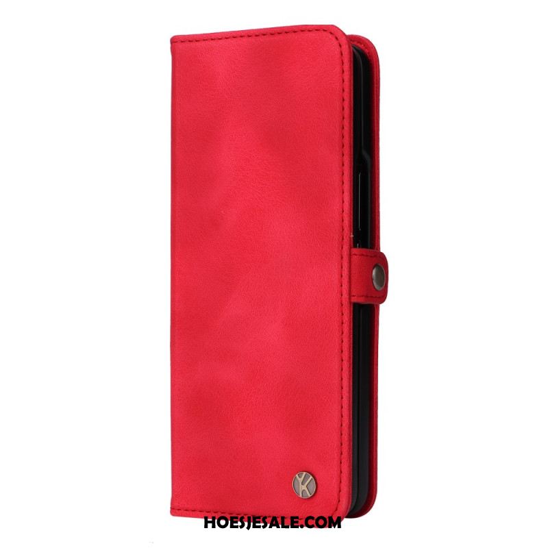 Leren Hoesje Samsung Galaxy Z Fold 6 Vintage Yikatu