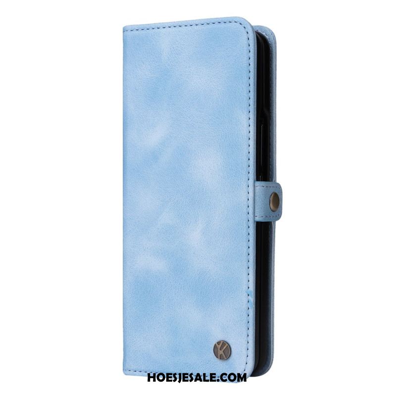 Leren Hoesje Samsung Galaxy Z Fold 6 Vintage Yikatu