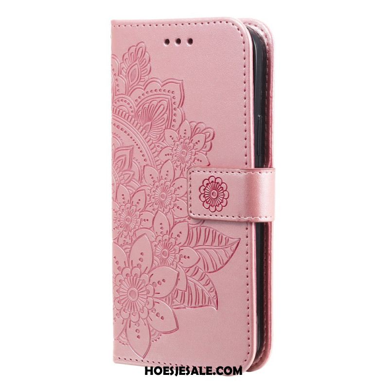 Leren Hoesje Voor Samsung Galaxy A16 5g Mandala-opdruk