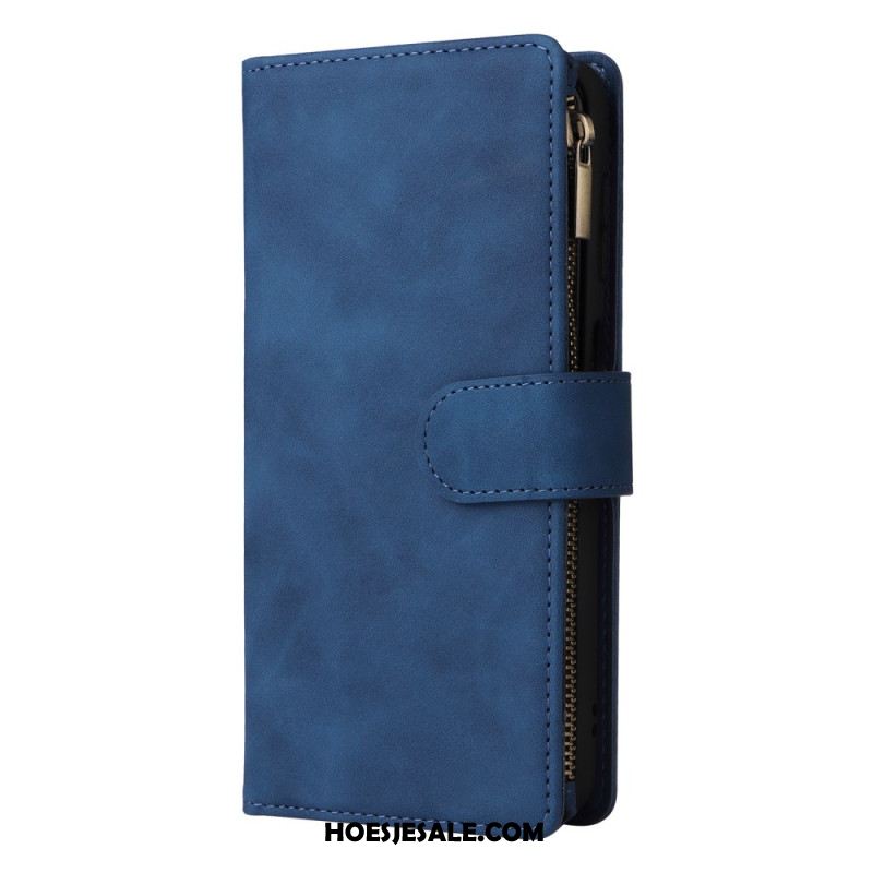 Leren Hoesje Voor Samsung Galaxy S24 Fe Leren Designer Portemonnee