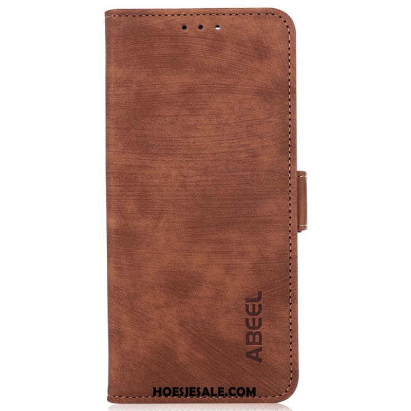 Leren Hoesje Voor Samsung Galaxy S24 Fe Retro Abeel