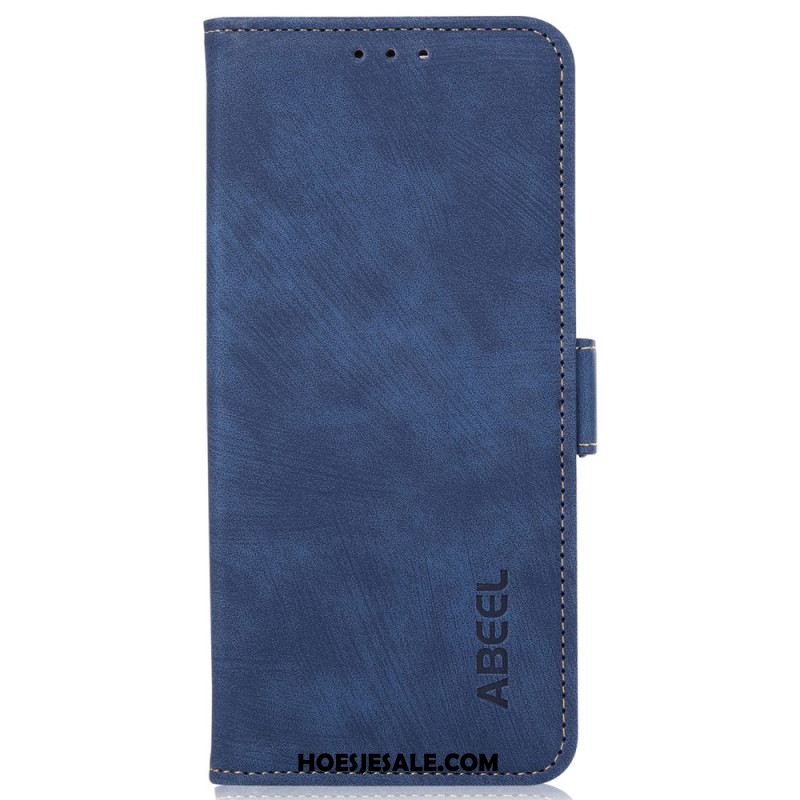 Leren Hoesje Voor Samsung Galaxy S24 Fe Retro Abeel