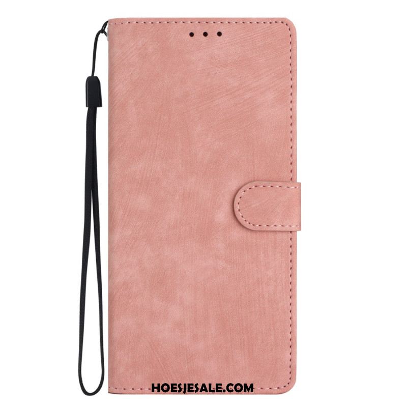 Leren Hoesje Voor Samsung Galaxy S24 Plus 5g Leren Bandstijl