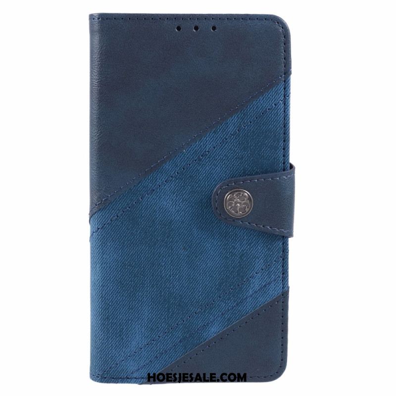 Leren Hoesje Voor Xiaomi 14 Bi-textuur