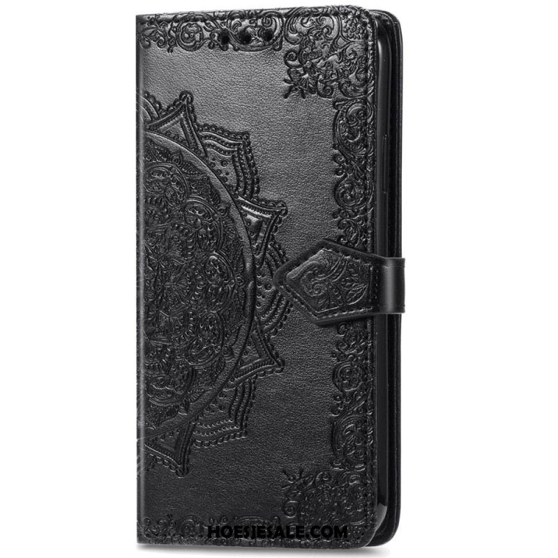 Leren Hoesje Voor Xiaomi 14t Pro Barokke Mandala