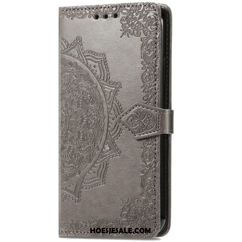 Leren Hoesje Voor Xiaomi 14t Pro Barokke Mandala