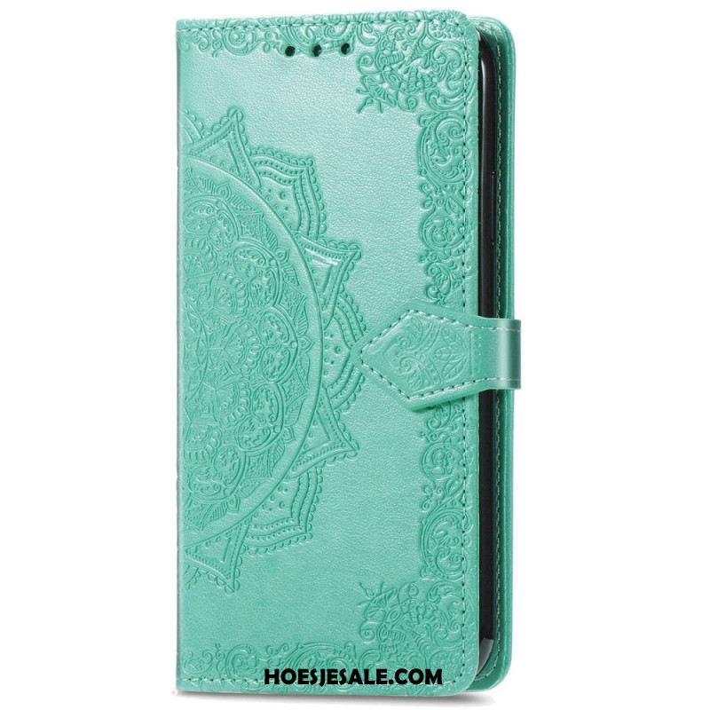 Leren Hoesje Voor Xiaomi 14t Pro Barokke Mandala