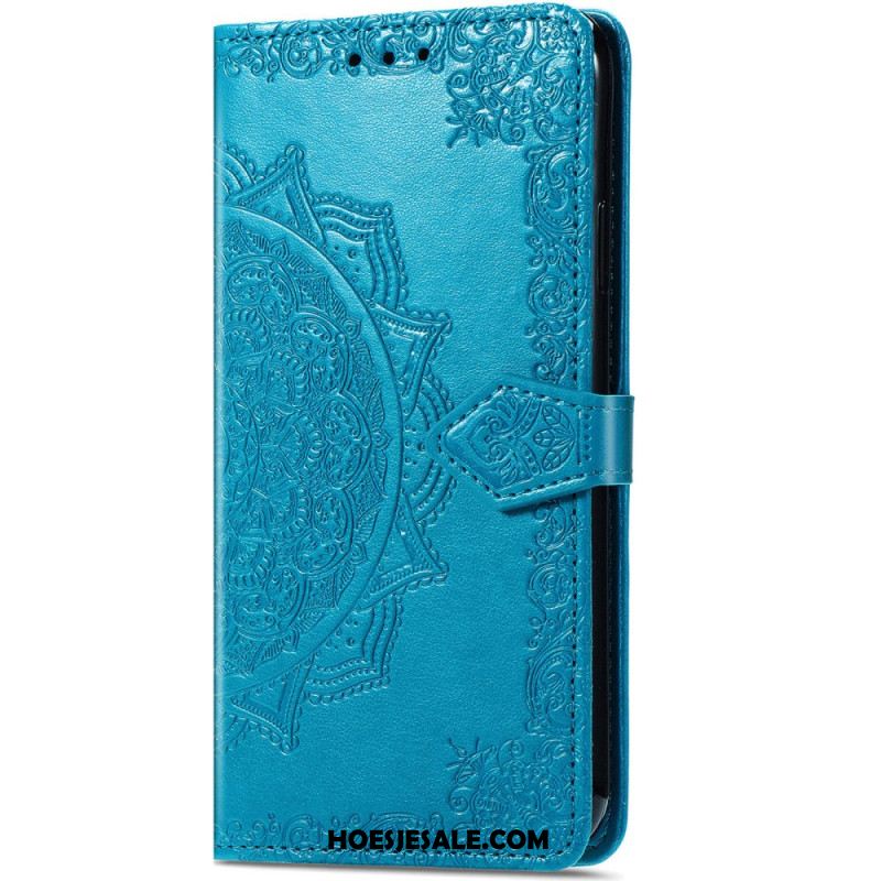 Leren Hoesje Voor Xiaomi 14t Pro Barokke Mandala