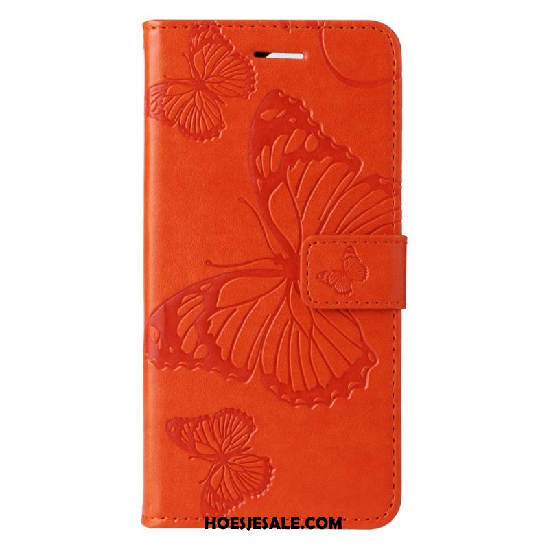 Leren Hoesje Voor Xiaomi 14t Pro Reuzevlinders