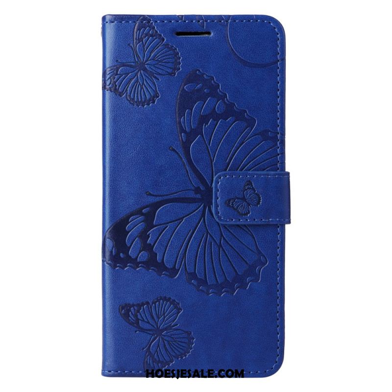 Leren Hoesje Voor Xiaomi 14t Pro Reuzevlinders