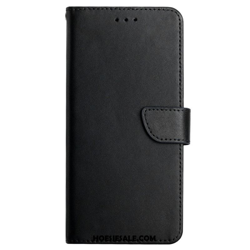 Leren Hoesje Voor Xiaomi Redmi Note 13 4g Nappaleer