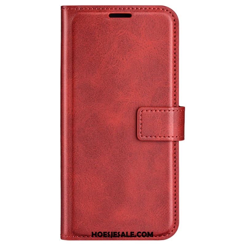 Leren Hoesje Voor iPhone 16 Pro Max Leerstijl