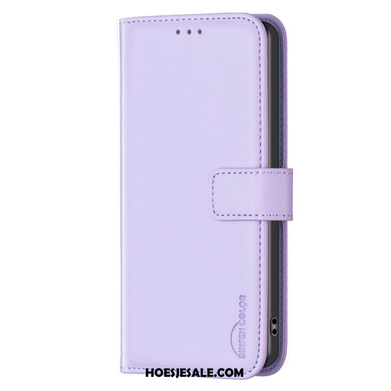 Leren Hoesje Voor iPhone 16 Pro Portemonnee-etui Met Klep