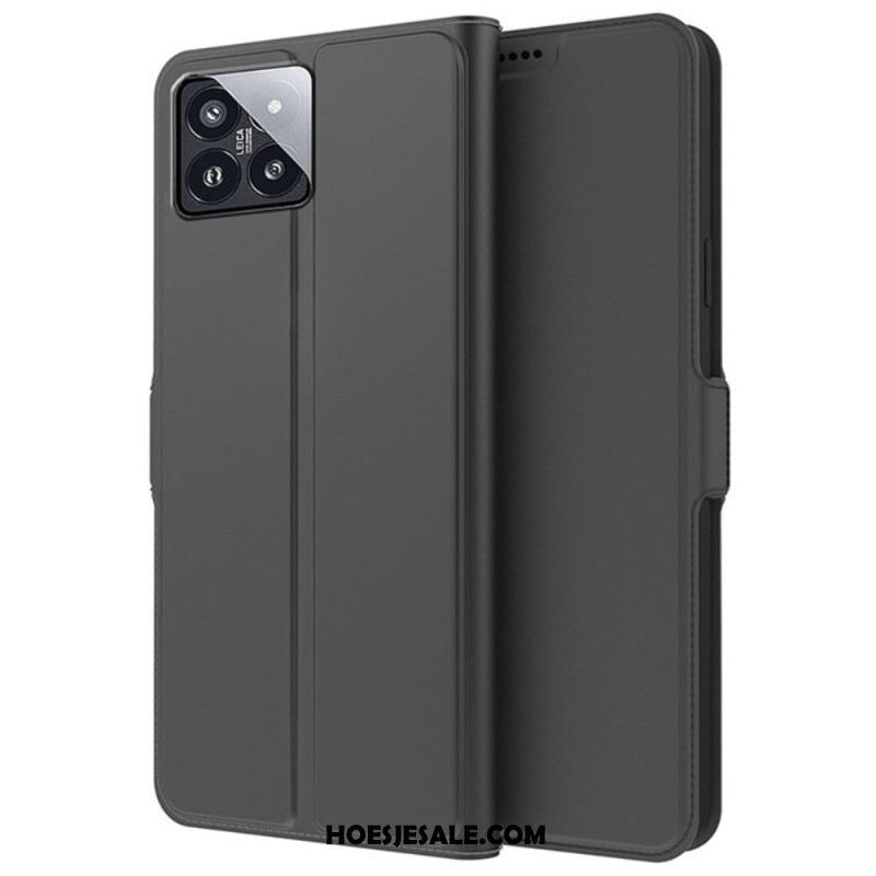 Leren Hoesje Xiaomi 14 Ultrafijn Bescherming Hoesje