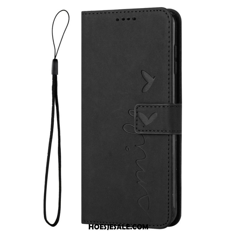 Leren Hoesje Xiaomi 14t Glimlach