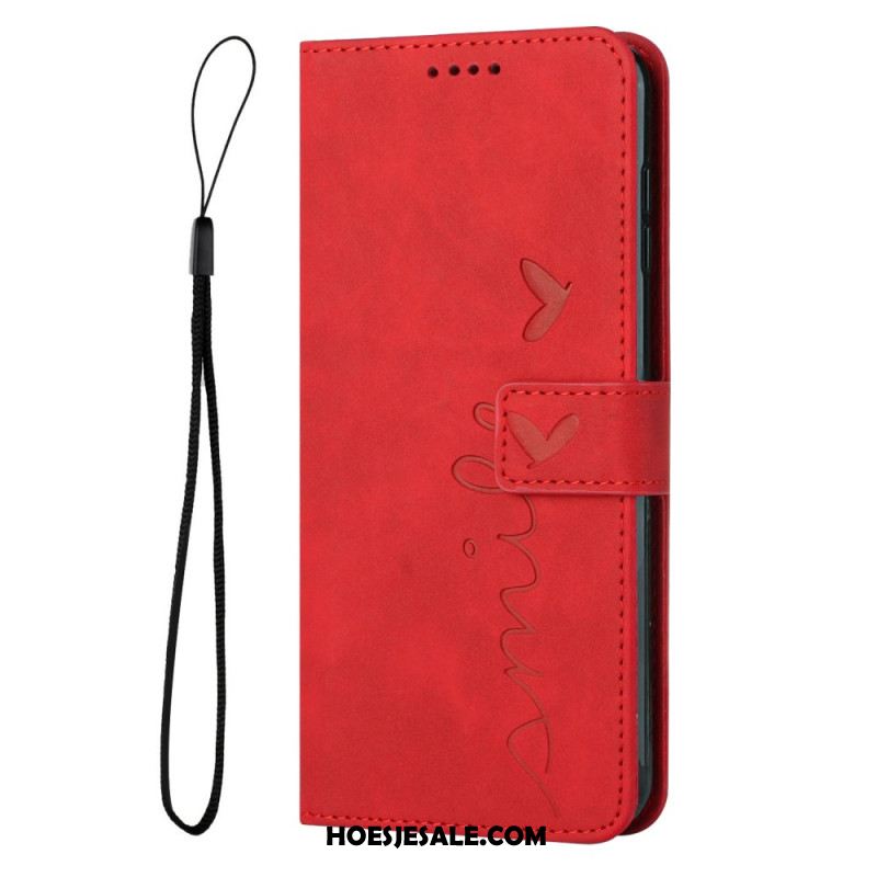 Leren Hoesje Xiaomi 14t Glimlach