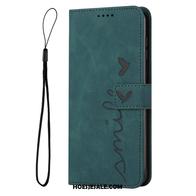 Leren Hoesje Xiaomi 14t Glimlach