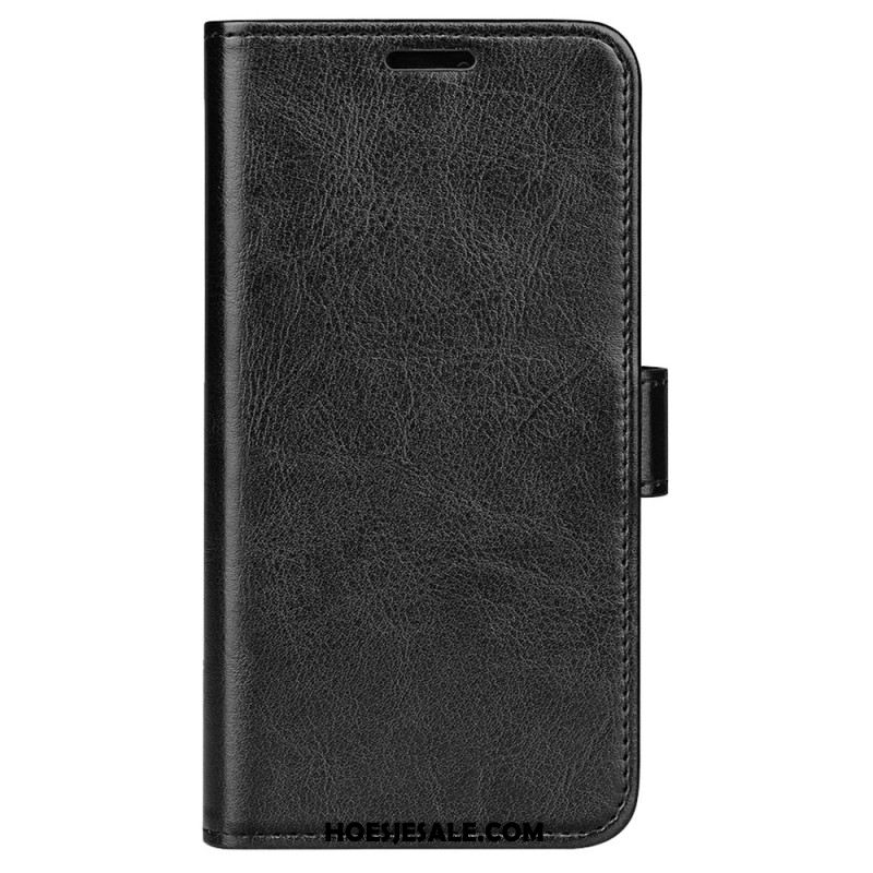 Leren Hoesje Xiaomi Redmi Note 13 4g Vintage Textuur Bescherming Hoesje