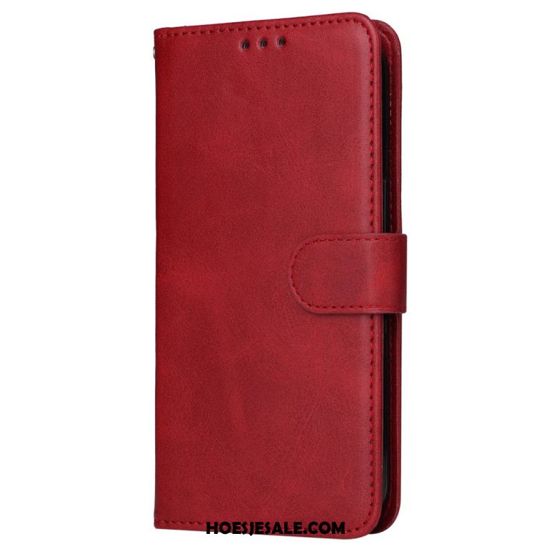 Leren Hoesje Xiaomi Redmi Note 13 5g Hoogwaardige Band Bescherming Hoesje