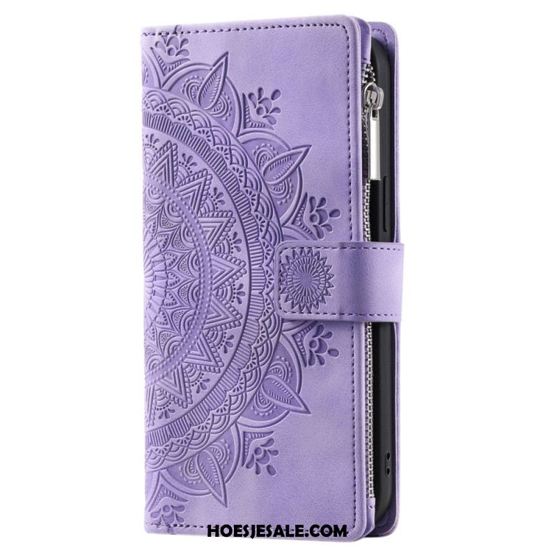 Leren Hoesje Xiaomi Redmi Note 13 5g Portemonnee Met Leren Effect En Riem