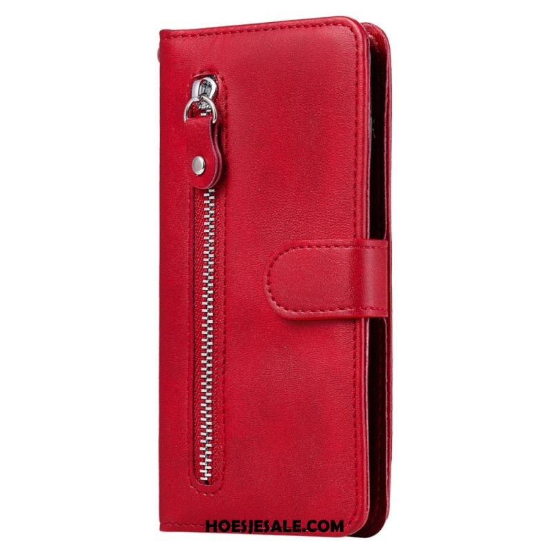 Leren Hoesje Xiaomi Redmi Note 13 Pro 4g Portemonnee Vooraan Bescherming Hoesje