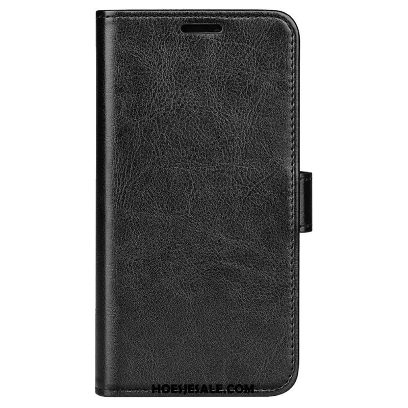 Leren Hoesje Xiaomi Redmi Note 13 Pro 4g Vintage Lederen Stijl Bescherming Hoesje