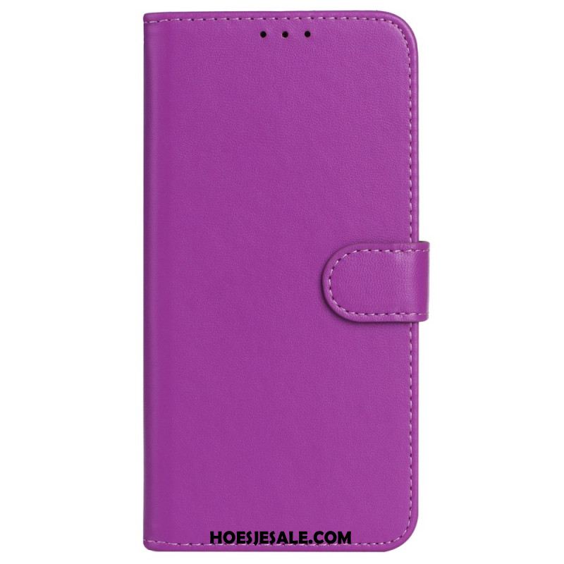 Leren Hoesje iPhone 16 Verenigd Bescherming Hoesje