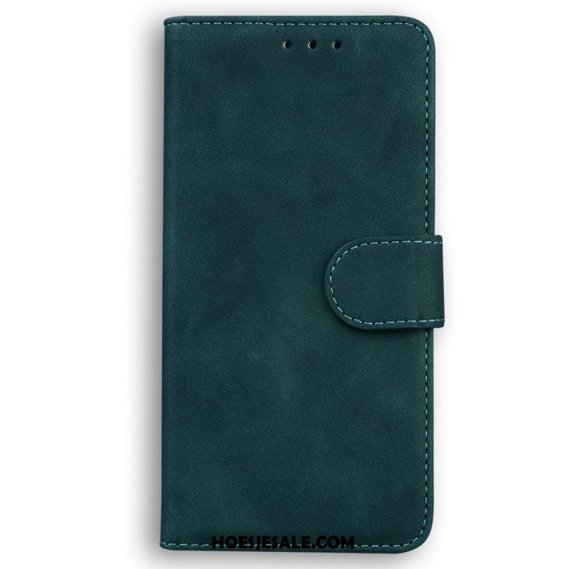 Leren Hoesje voor Oppo Reno 8 Pro Couture-leereffect