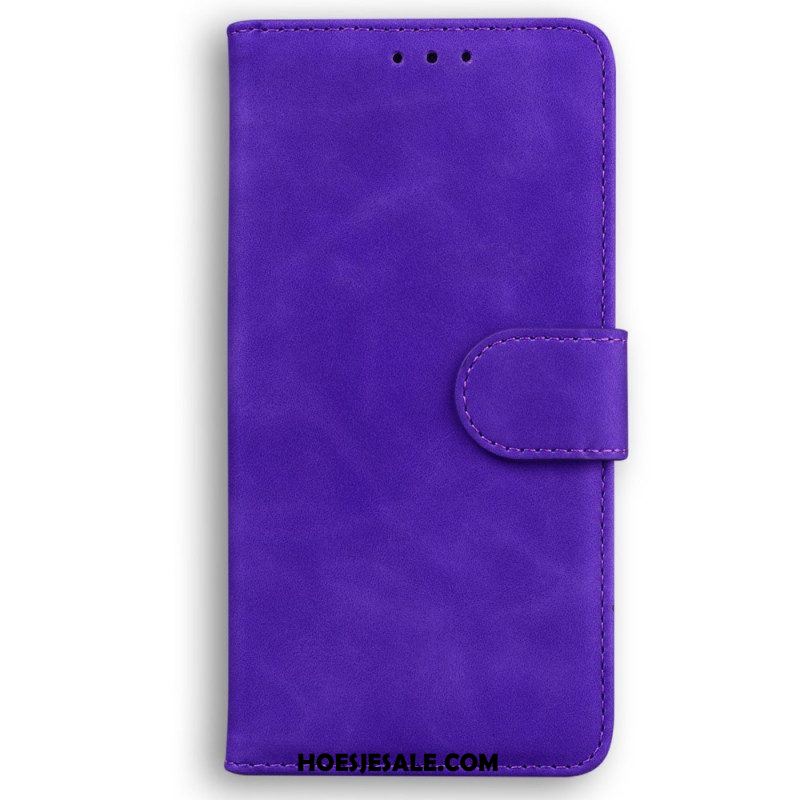 Leren Hoesje voor Oppo Reno 8 Pro Couture-leereffect