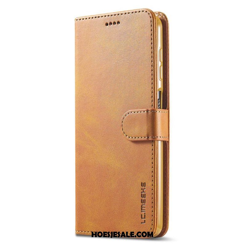 Leren Hoesje voor Samsung Galaxy M32 Lc.imeeke Ledereffect