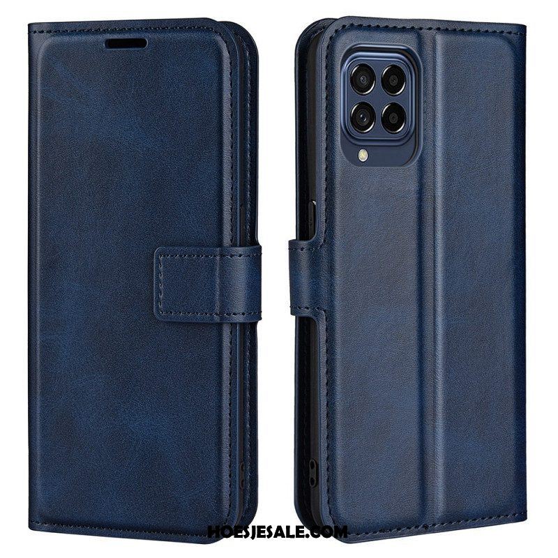 Leren Hoesje voor Samsung Galaxy M53 5G Slank Extreem Leereffect