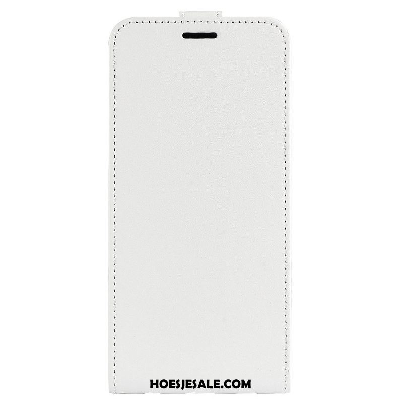 Leren Hoesje voor Xiaomi 12 Pro Folio-hoesje Verticale Flap Leer Effect