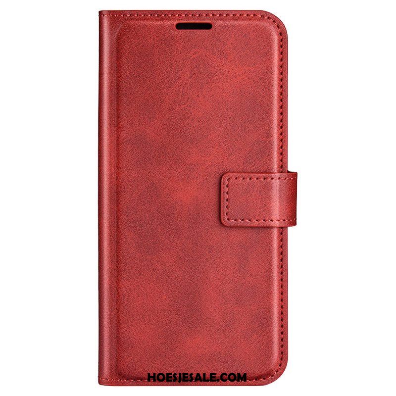 Leren Hoesje voor Xiaomi Redmi Note 11 / 11S Retro Leereffect