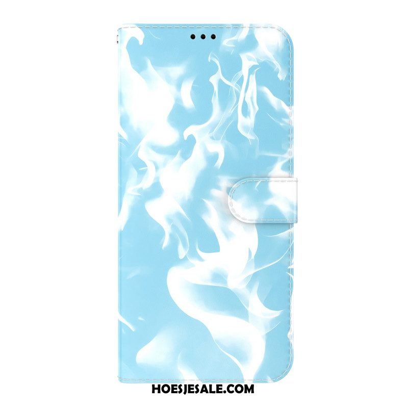 Leren Hoesje voor Xiaomi Redmi Note 11 Pro Plus 5G Abstract Patroon