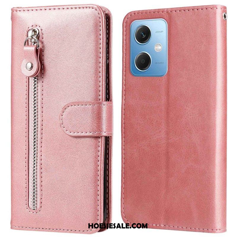 Leren Hoesje voor Xiaomi Redmi Note 12 5G Portemonnee