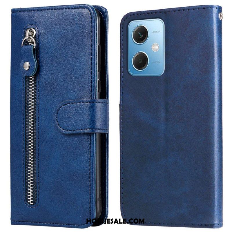 Leren Hoesje voor Xiaomi Redmi Note 12 5G Portemonnee