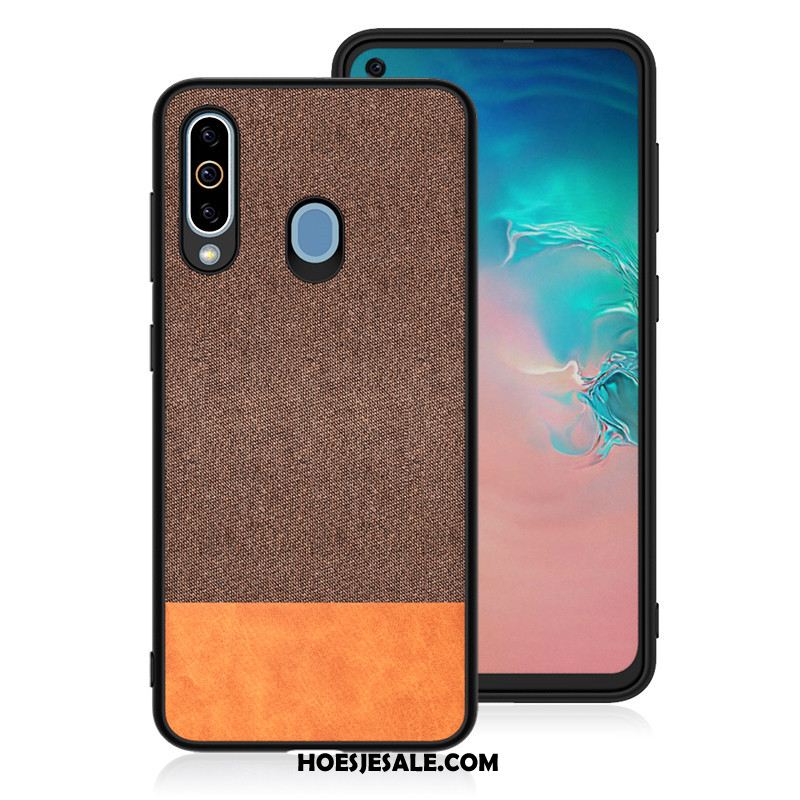 Samsung Galaxy A8s Hoesje Anti-fall Doek Tempereren Hoes Patroon Kopen