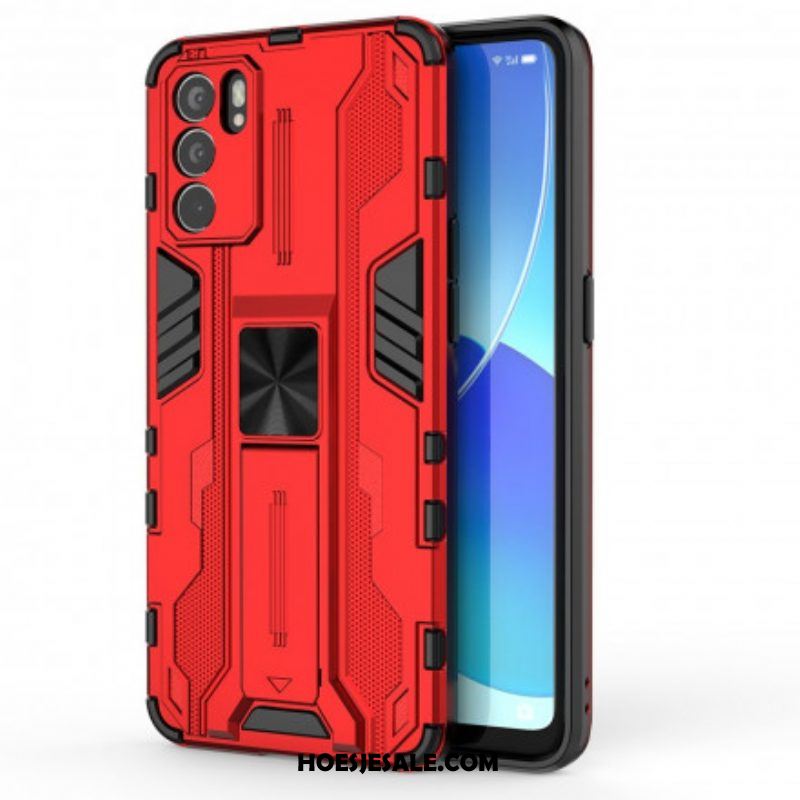 Telefoonhoesje voor Oppo Reno 6 5G Resistente Horizontale / Verticale Tong