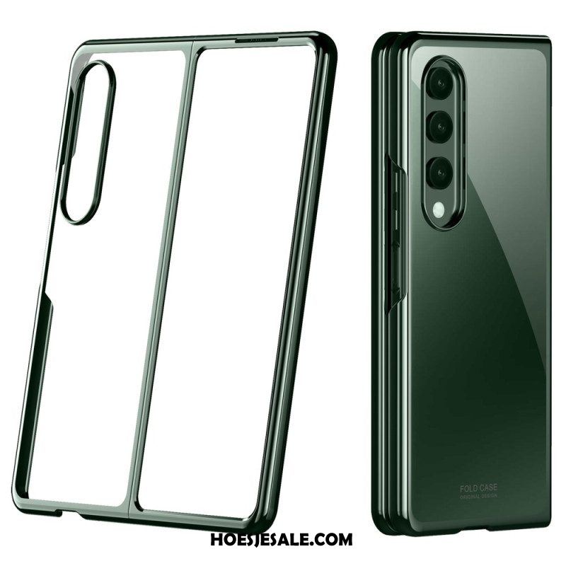 Telefoonhoesje voor Samsung Galaxy Z Fold 4 Discreet Metaal