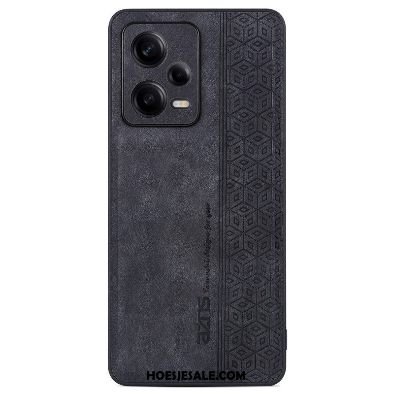 Telefoonhoesje voor Xiaomi Redmi Note 12 Pro Azns Ledereffect