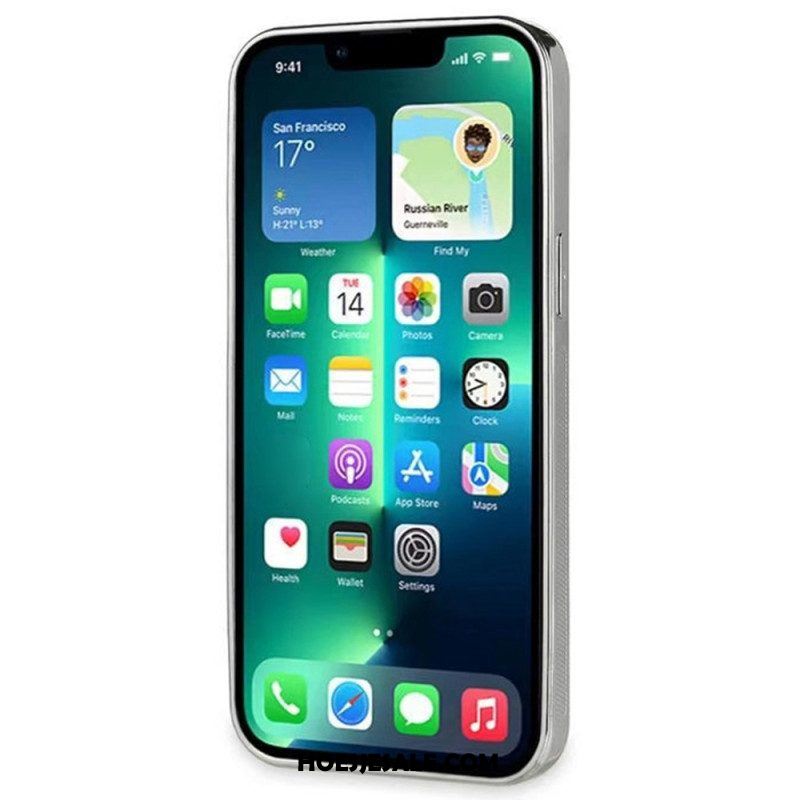 Telefoonhoesje voor iPhone 14 Plus Met Steunriem