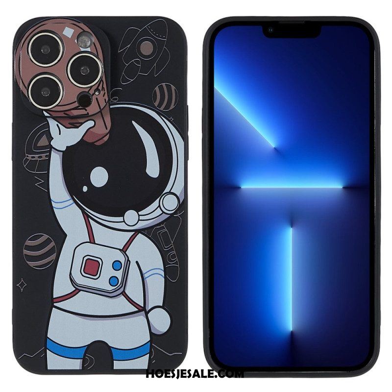 Telefoonhoesje voor iPhone 14 Pro Astronaut