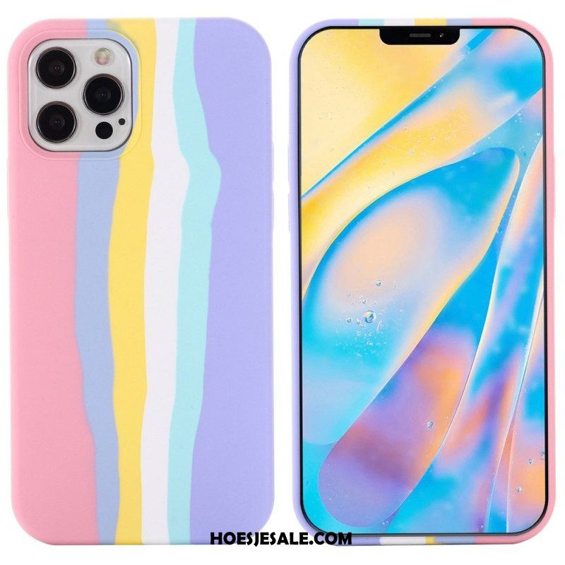 Telefoonhoesje voor iPhone 14 Pro Max Regenboog